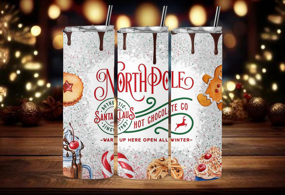 20oz North Pole Hot Chocolate Co Tumbler