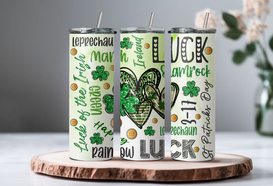 20oz Luck Of The Irish Tumbler