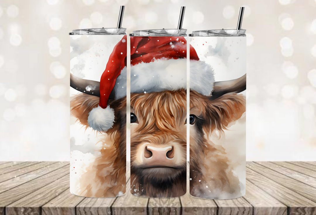20oz Kuh-Weihnachtsmannmütze-Becher