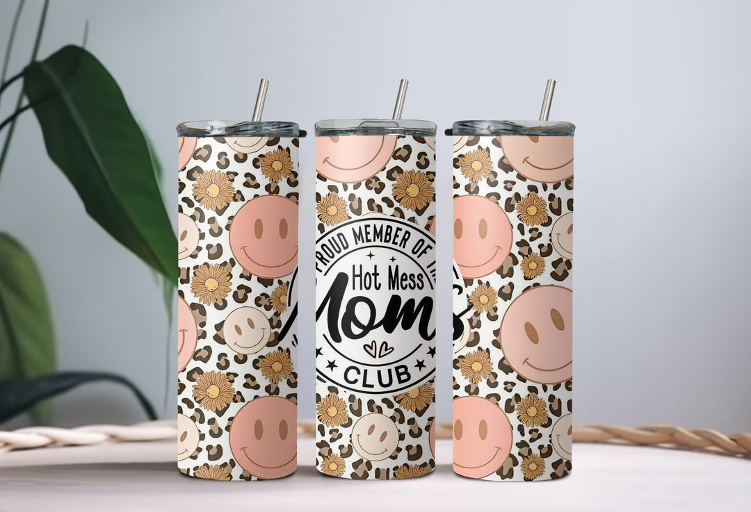 20oz Hot Mess Moms Club Trinkbecher