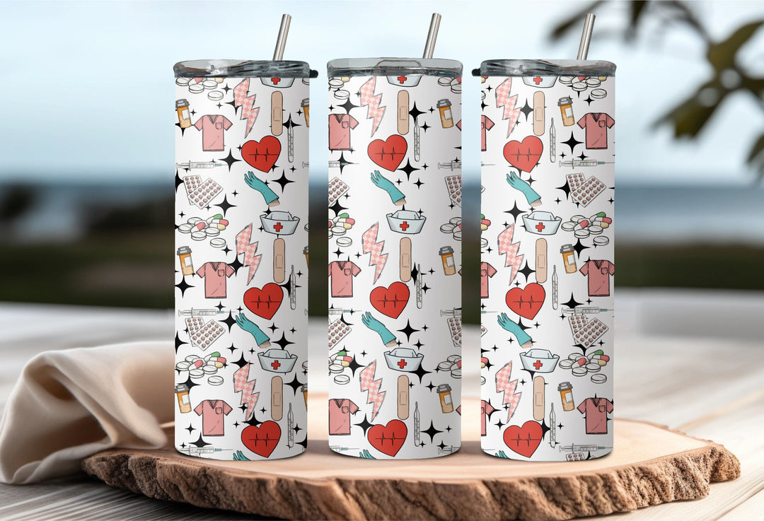 20oz Krankenschwester Tumbler