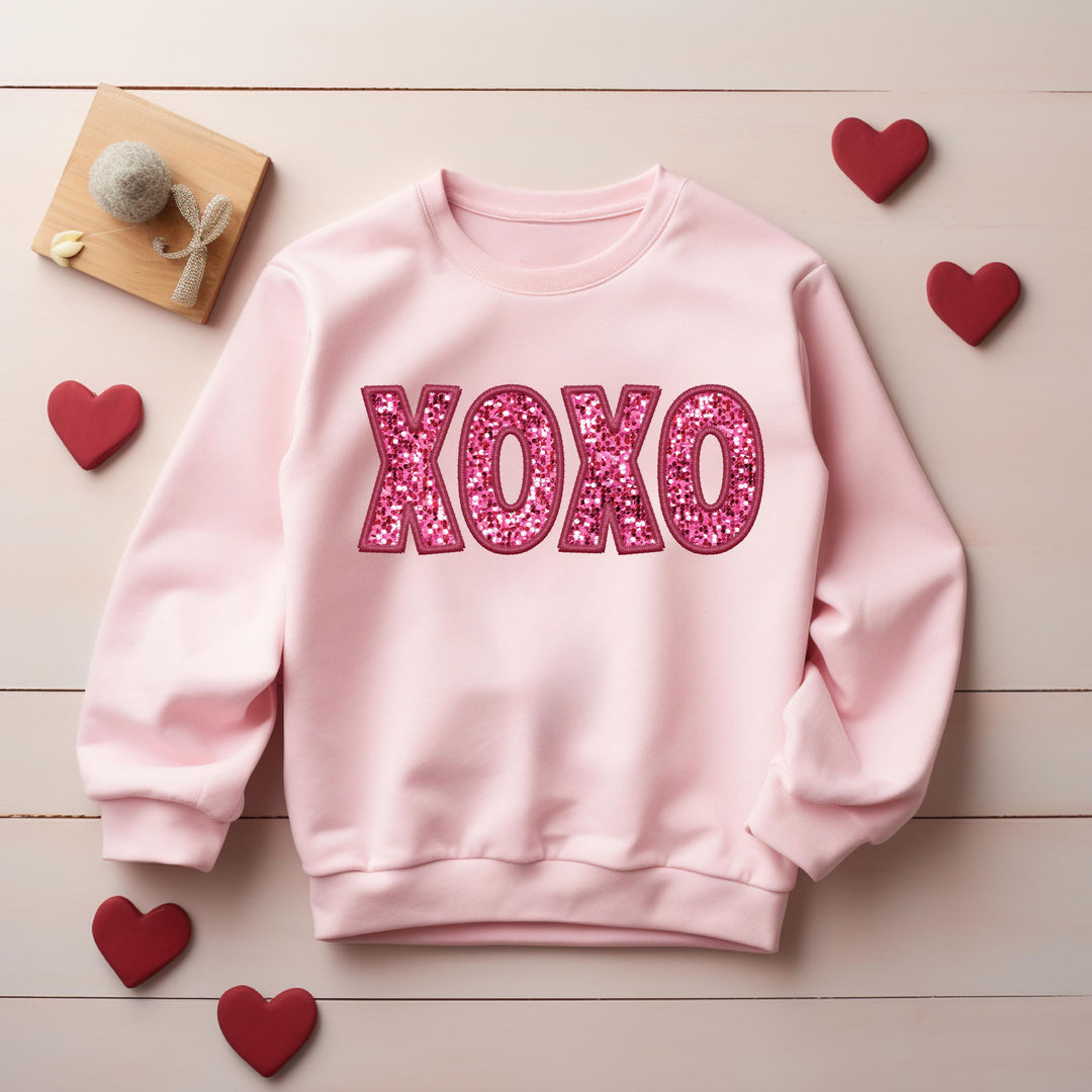 XOXO Valentine Rundhalsausschnitt