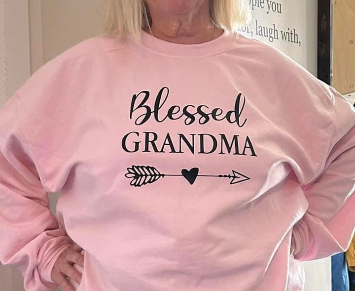 Blessed Grandma Crewneck