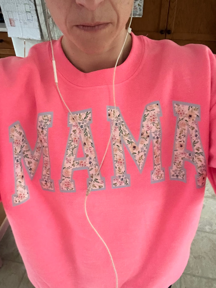 Mama Floral Crewneck