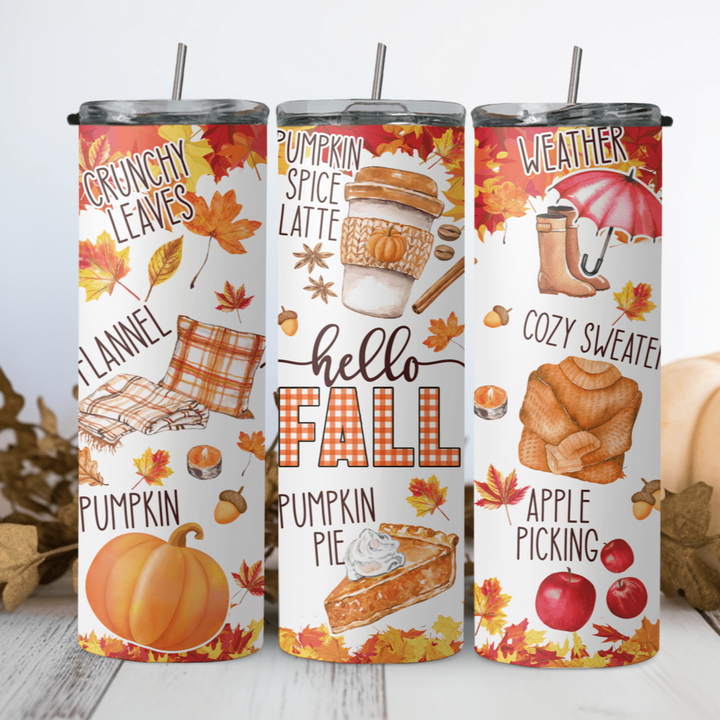 20oz Hello Fall Tumbler
