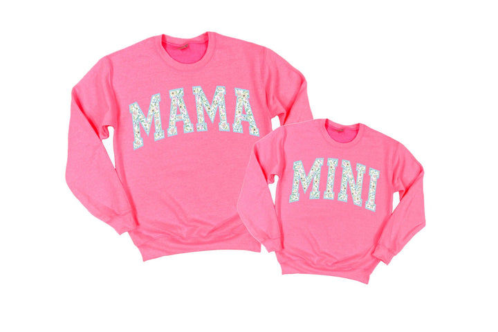 Mini Floral Youth Crewneck