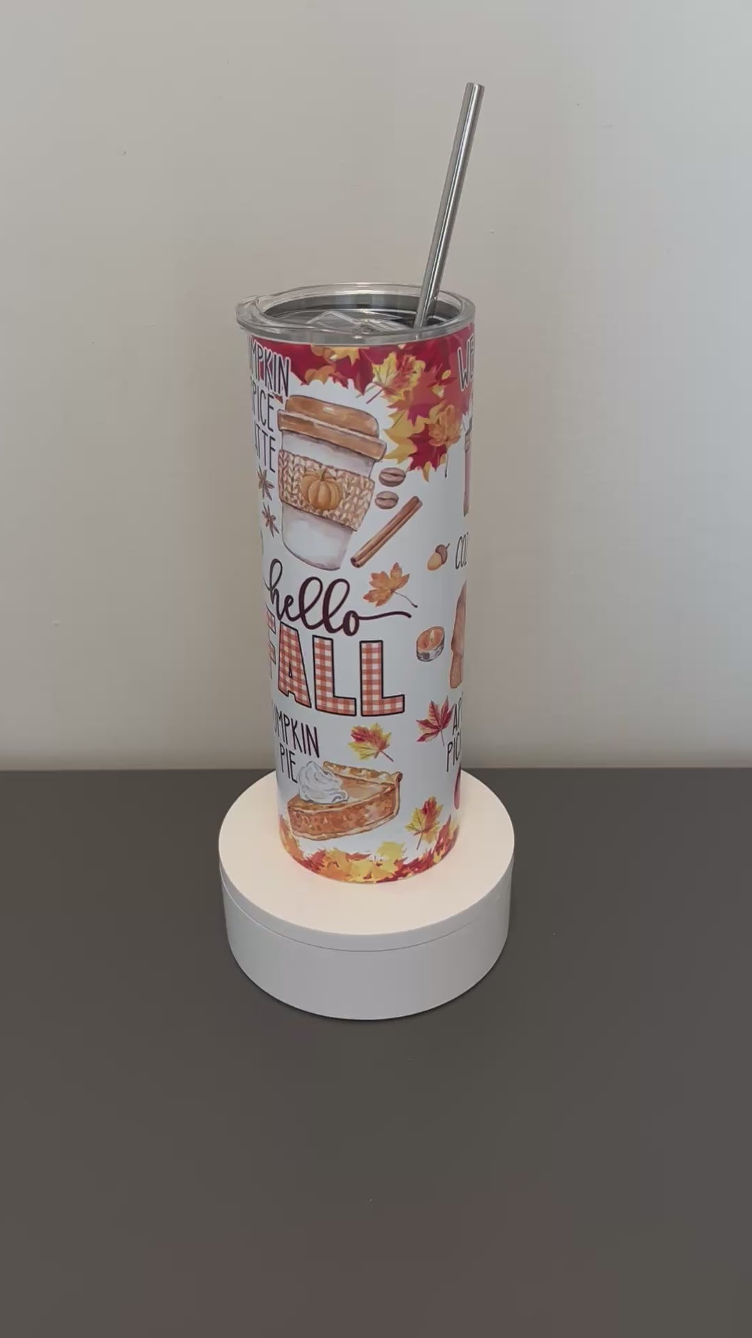 20oz Hello Fall Tumbler